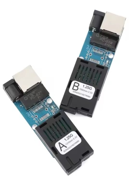 Conversor de Fibra Optica A e B (PAR) (FM3203)